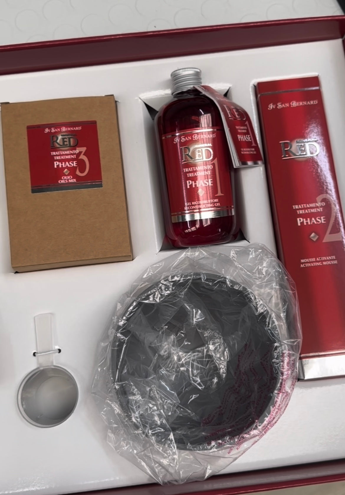 ISB MINERAL RED SKIN AND HAIR RECONSTRUCTION kit image 3