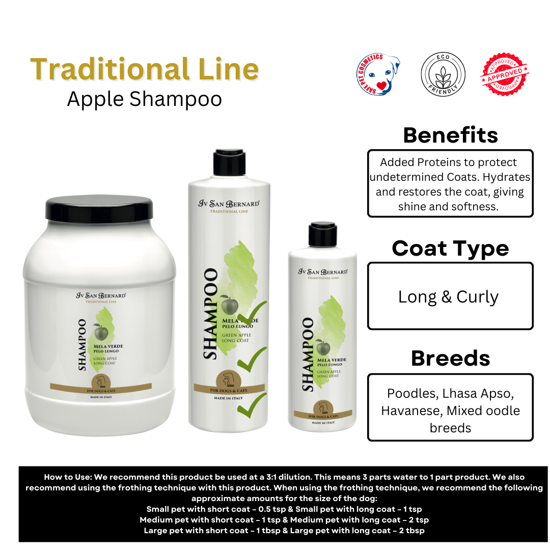 Traditional Line Green Apple SHAMPOO for Long Hair