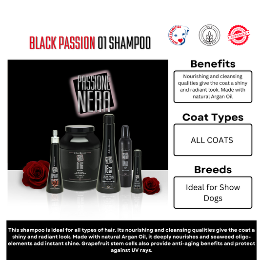 Black Passion 01 NOURISHING SHAMPOO