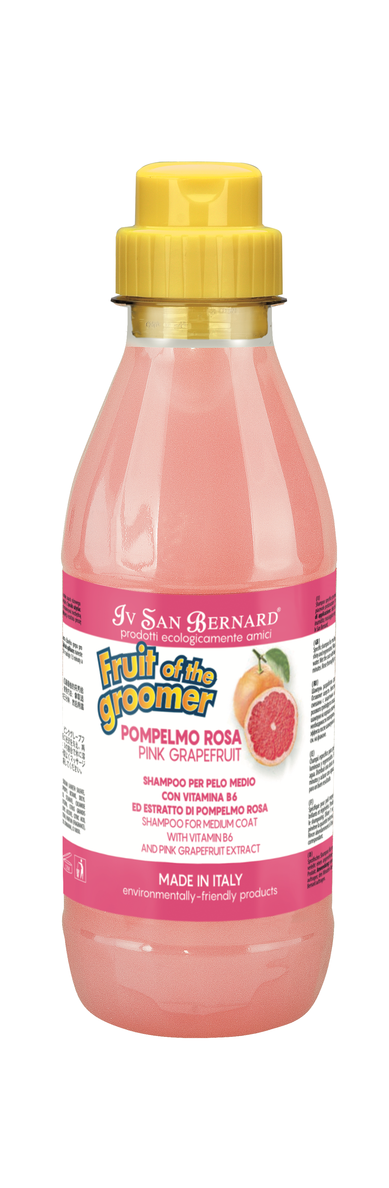 Fruit of the Groomer PINK GRAPEFRUIT SHAMPOO for Medium Coats