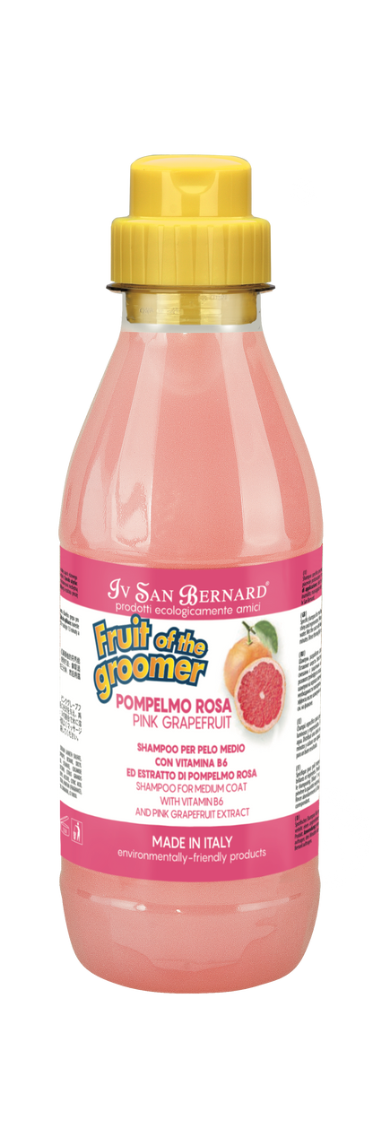 Fruit of the Groomer PINK GRAPEFRUIT SHAMPOO for Medium Coats