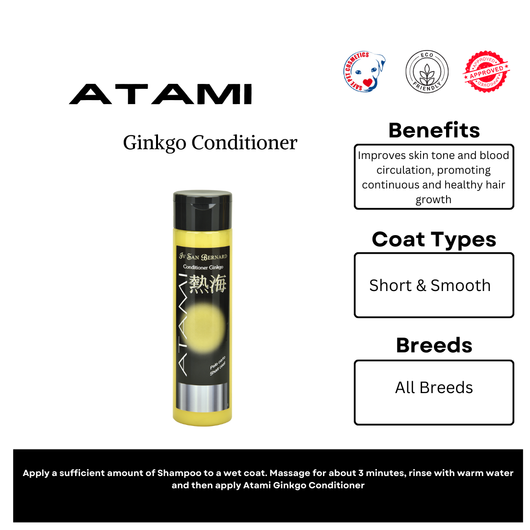 Atami GINKGO Conditioner for Short Coats