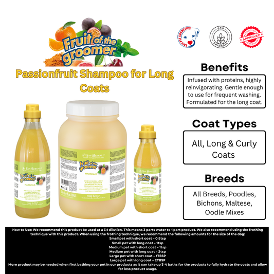 Fruit of the Groomer PASSIONFRUIT SHAMPOO