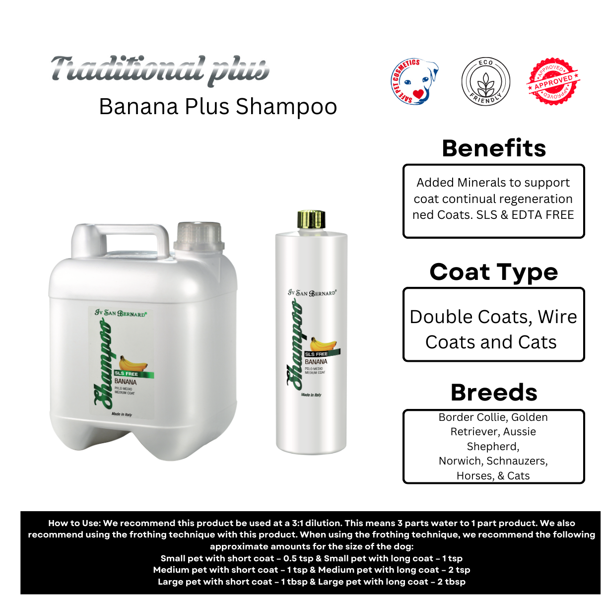 Banana PLUS SHAMPOO for Medium Hair