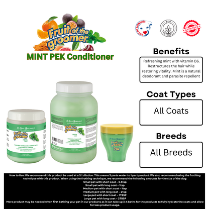 Fruit of the Groomer MINT PEK Conditioner