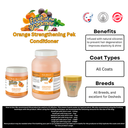 Fruit of the Groomer ORANGE PEK Conditioner